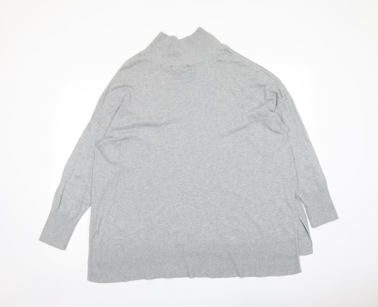 Womens UK Size 20 Design History Grey Pullover Jumper