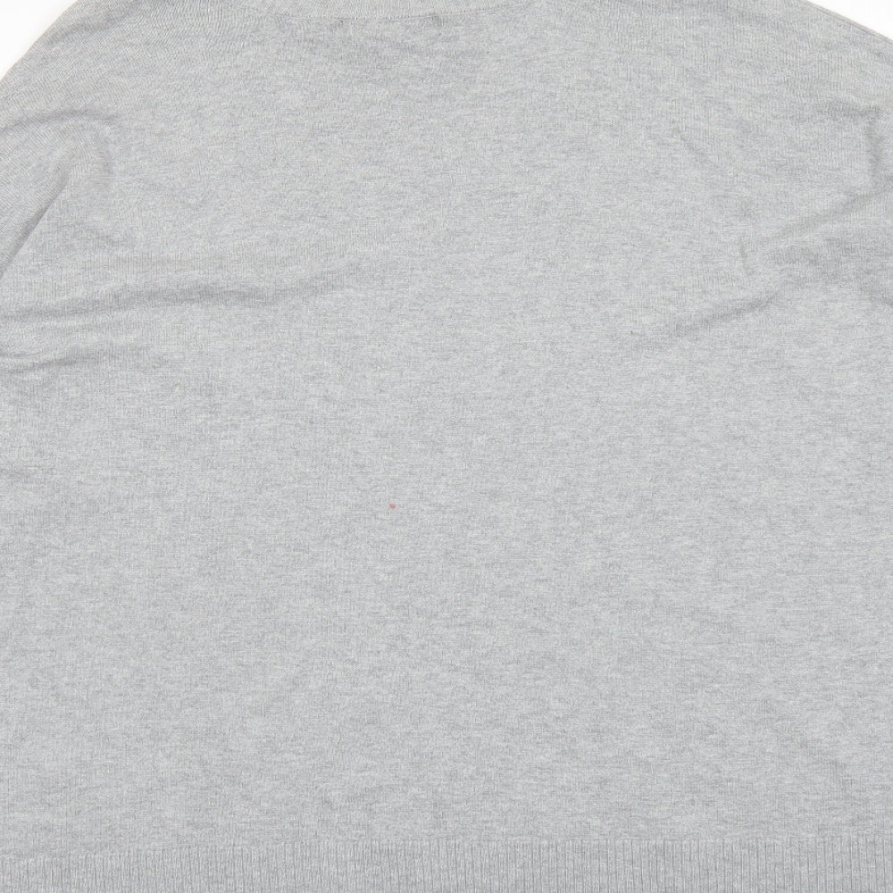 Womens UK Size 20 Design History Grey Pullover Jumper