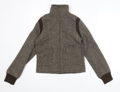 Womens UK Size XS Motel Brown Jacket