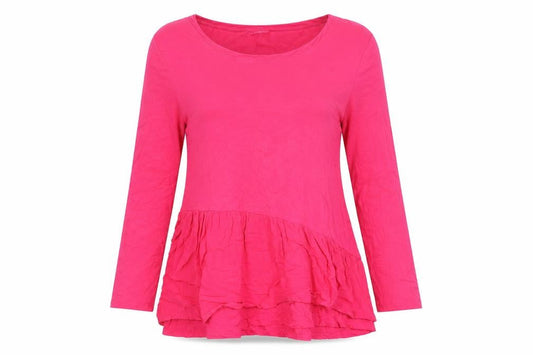 Womens UK Size 12 Together Pink Tunic Blouse