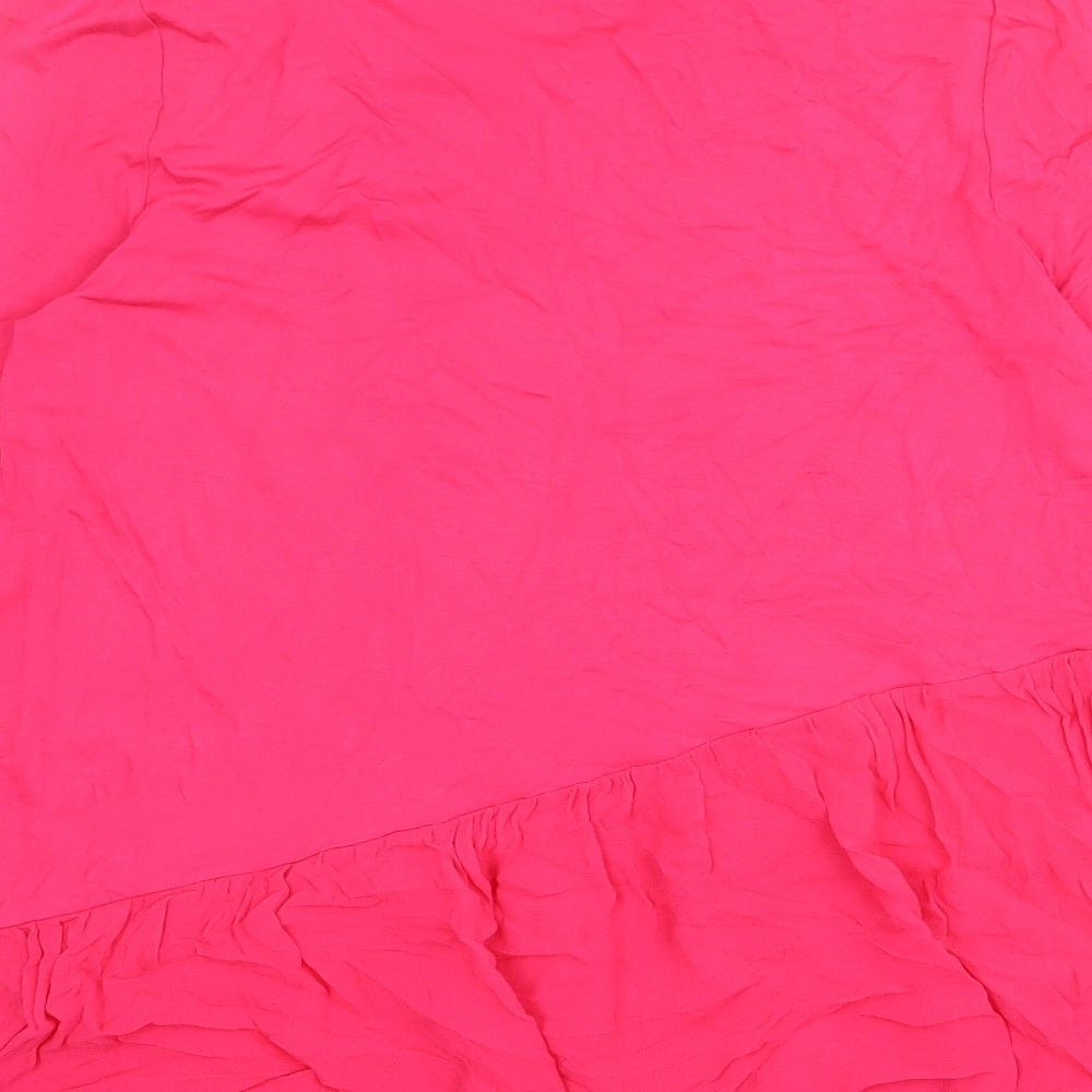 Womens UK Size 12 Together Pink Tunic Blouse