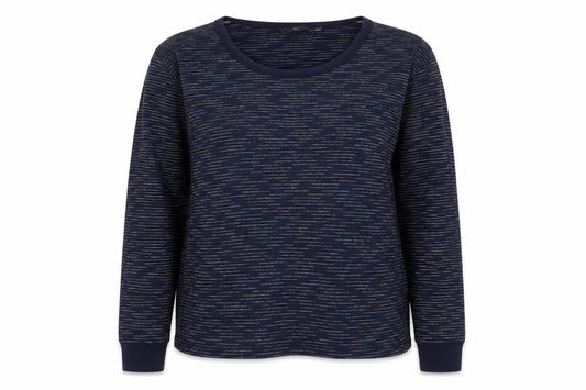 Septwolves Womens Blue Polyester Pullover Sweatshirt Size 2XL Pullover