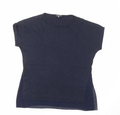 Womens UK Size 8 Warehouse Blue Pullover Jumper