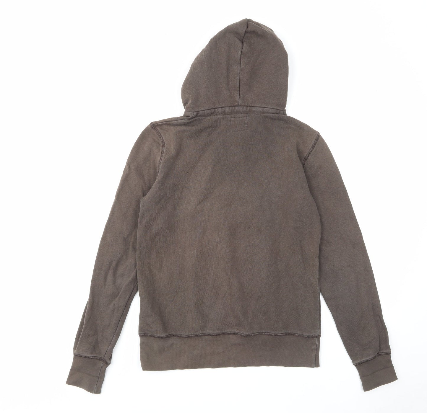 H&M Womens Brown Cotton Pullover Hoodie Size S Pullover
