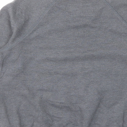 NEXT Boys Grey Cotton Pullover Sweatshirt Size 12 Years Pullover - Cool Story Santa