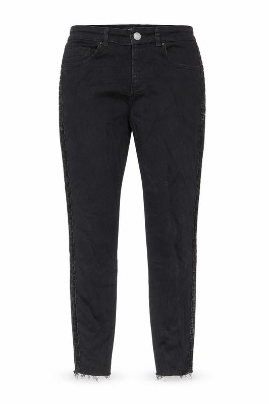mos mosh Womens Black Cotton Skinny Jeans Size 27 in L27 in Regular Zip