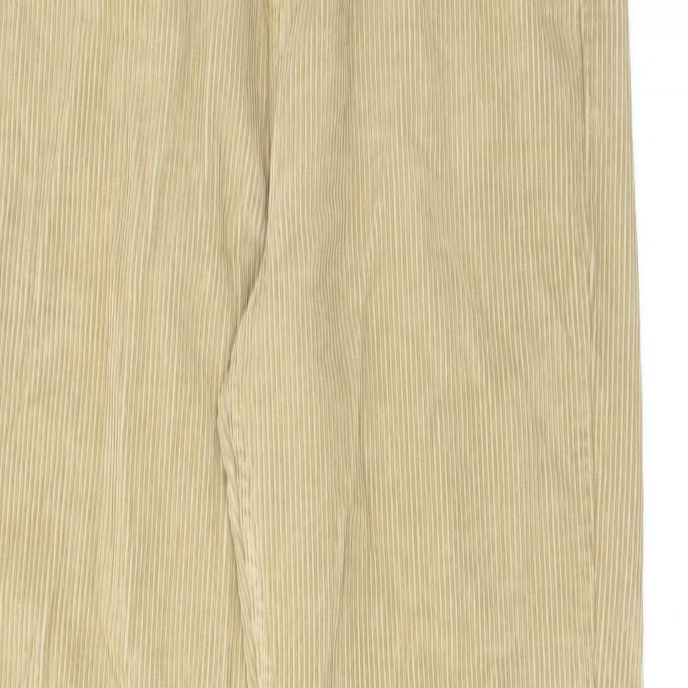 BDG Womens Brown Cotton Trousers Size 29 in L32 in Regular Zip