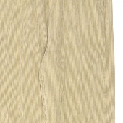 BDG Womens Brown Cotton Trousers Size 29 in L32 in Regular Zip