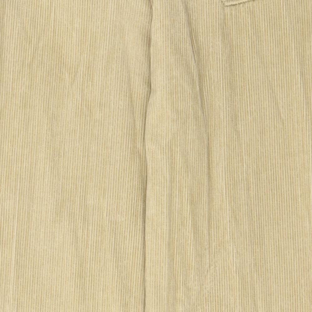 BDG Womens Brown Cotton Trousers Size 29 in L32 in Regular Zip