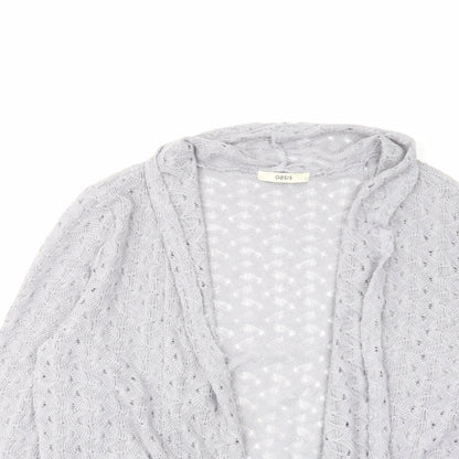 Womens UK Size L Oasis Grey Cardigan Jumper