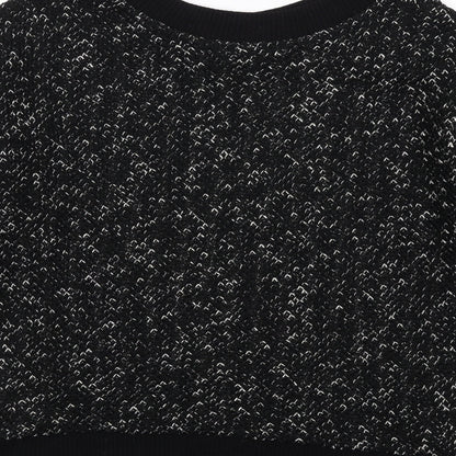 Womens UK Size S Zara Black Pullover Jumper