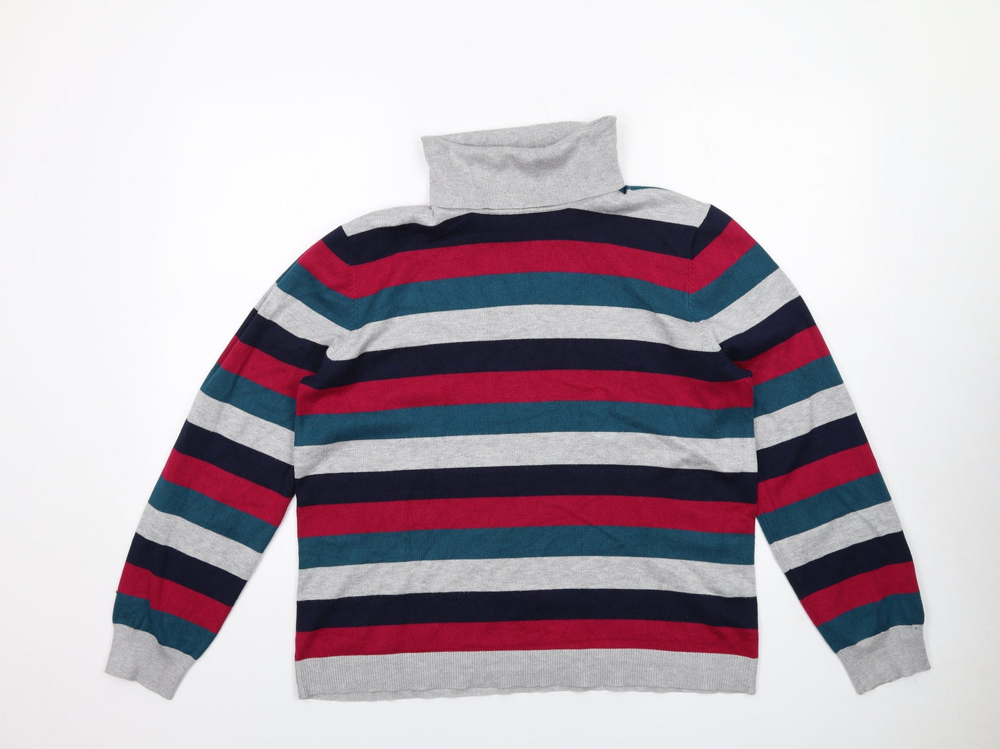 Womens UK Size XL Retrology Multicoloured Pullover Jumper