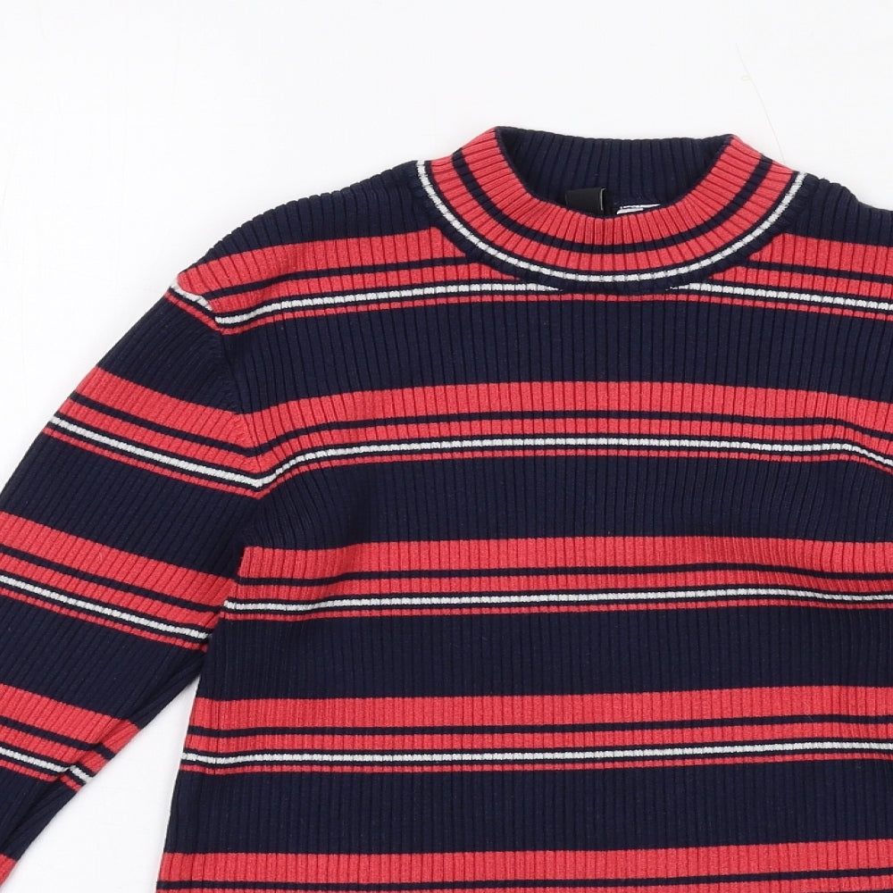 Womens UK Size M H&M Multicoloured Pullover Jumper