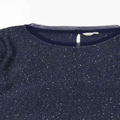 Womens UK Size M Monsoon Blue Pullover Jumper