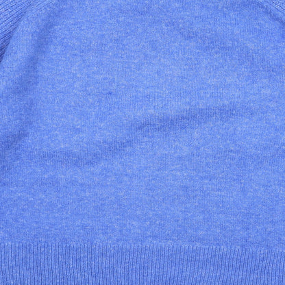 Womens UK Size M Marks and Spencer Blue Pullover Jumper