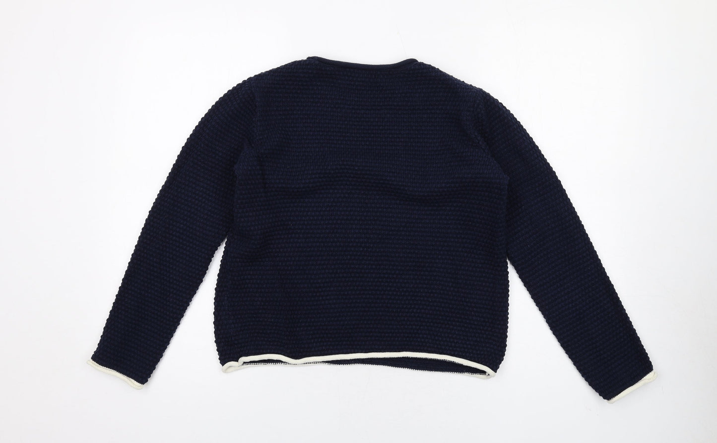 Womens UK Size S Marks and Spencer Blue Pullover Jumper