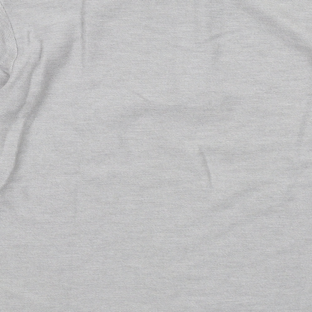 Topman Mens Grey Geometric Cotton Pullover Sweatshirt Size XS