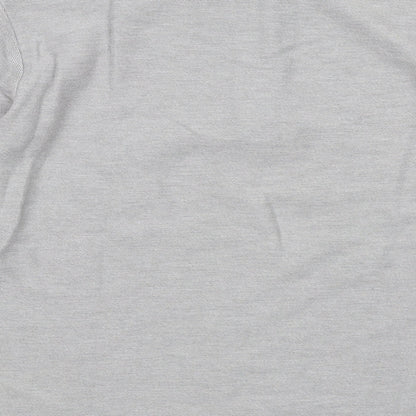 Topman Mens Grey Geometric Cotton Pullover Sweatshirt Size XS