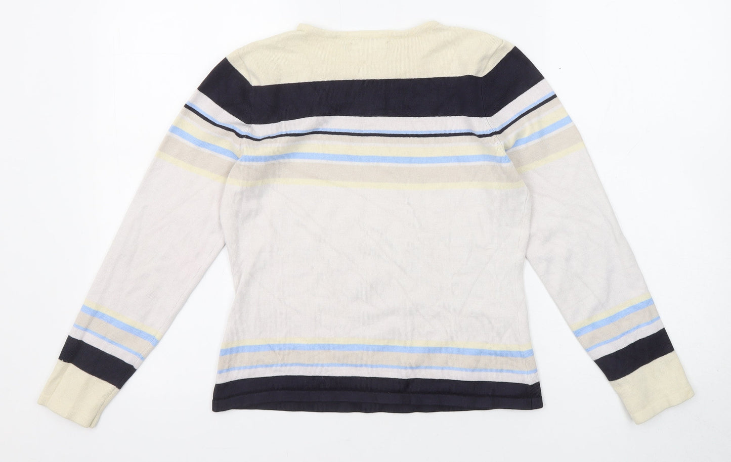 Womens UK Size 10 Berkertex Multicoloured Pullover Jumper