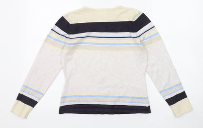 Womens UK Size 10 Berkertex Multicoloured Pullover Jumper