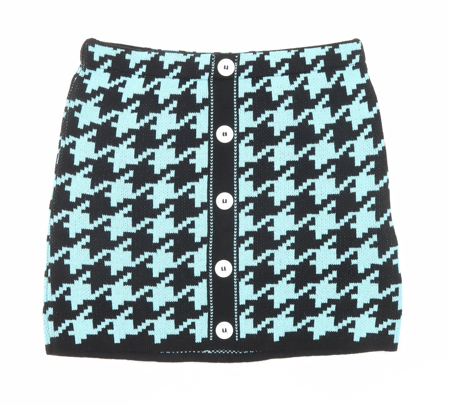 Womens UK Size L Reclaimed Vintage A-Line Knit Skirt
