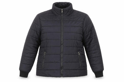 Marks & Spencer Womens Black Quilted Jacket Size 2XL Zip - Zipped Pockets