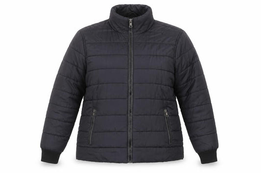 Marks & Spencer Womens Black Quilted Jacket Size 2XL Zip - Zipped Pockets