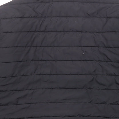 Womens UK Size 2XL Marks and Spencer Black Quilted Coat