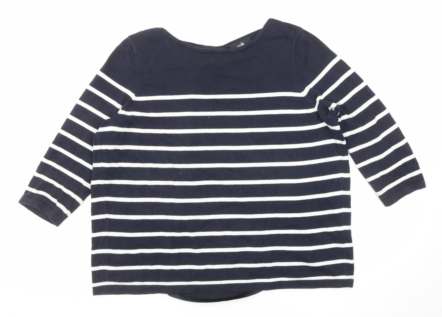 Womens UK Size M Wallis Blue Pullover Jumper
