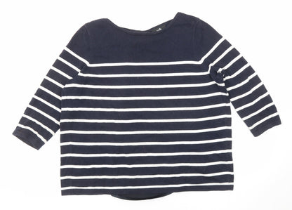 Womens UK Size M Wallis Blue Pullover Jumper