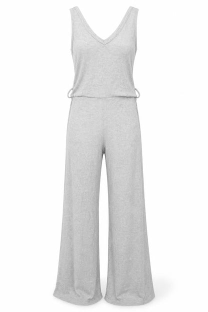 Womens UK Size 6 Missguided One-Piece Grey Jumpsuit
