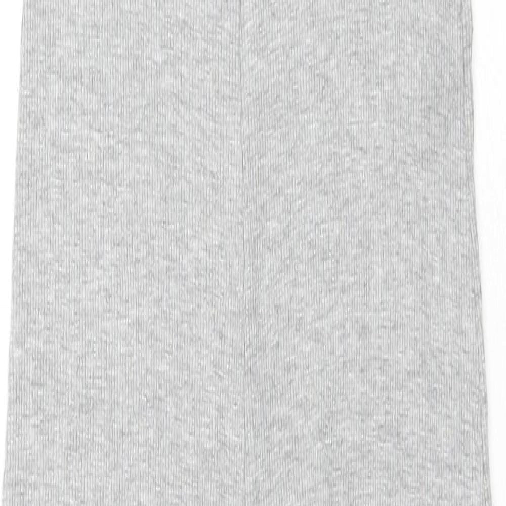 Missguided Womens Grey Paisley Viscose Jumpsuit One-Piece Size 6 L30 in Pullover