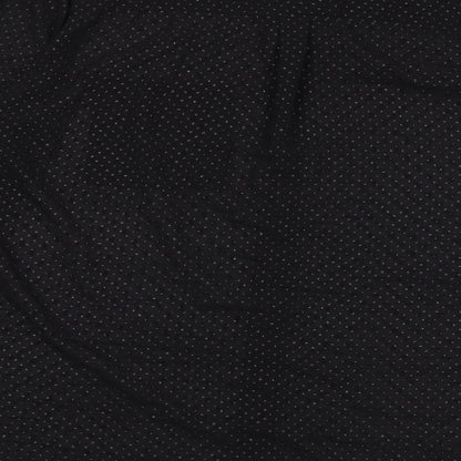 Womens UK Size 24 Love Yours Black Basic Button-Up