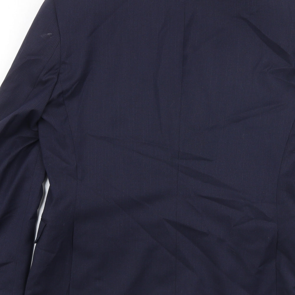 Mens UK Size 38 Marks and Spencer Regular Blue Suit Jacket