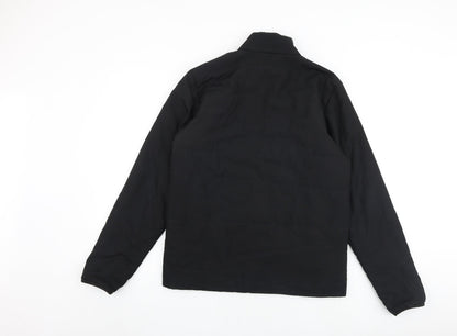 Mens UK Size M Quechua Black Puffer Jacket