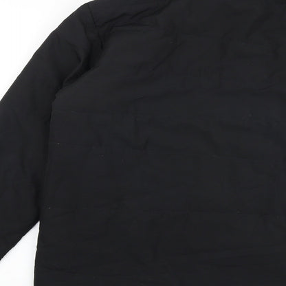 Mens UK Size M Quechua Black Puffer Jacket