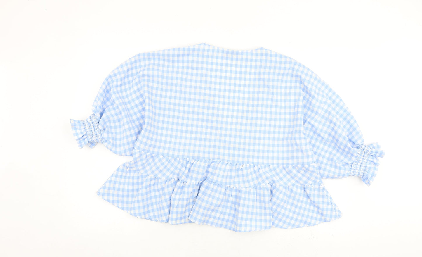 Womens UK Size 10 ASOS Blue Basic Blouse