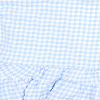Womens UK Size 10 ASOS Blue Basic Blouse
