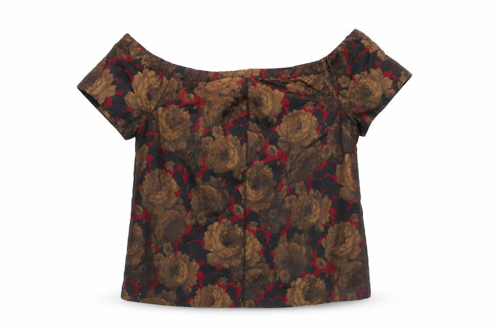 Womens UK Size 10 ASOS Multicoloured Basic Blouse