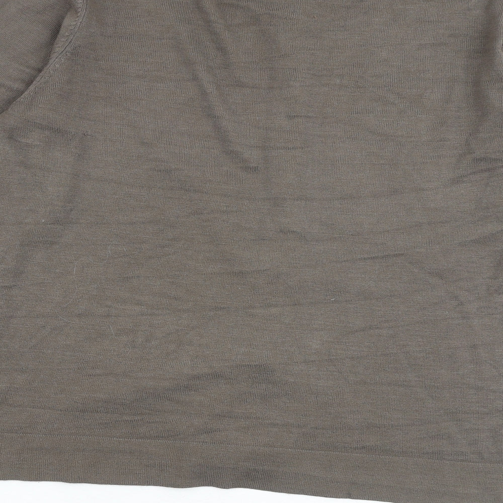 Womens UK Size M CULTURE Grey Cardigan Jumper
