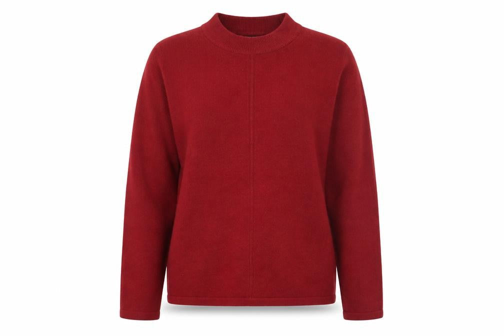 Womens UK Size 12 Marks and Spencer Red Pullover Jumper