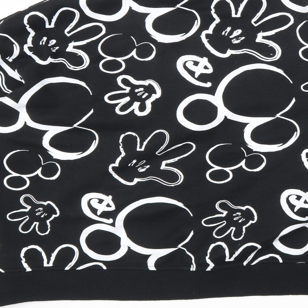 Womens UK Size S Disney Black Pullover Sweatshirt