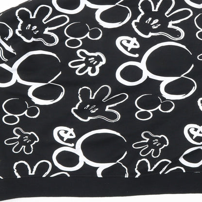 Womens UK Size S Disney Black Pullover Sweatshirt