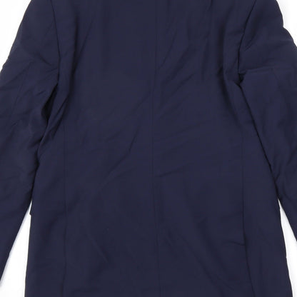 Mens UK Size 38 Marks and Spencer Regular Blue Suit Jacket