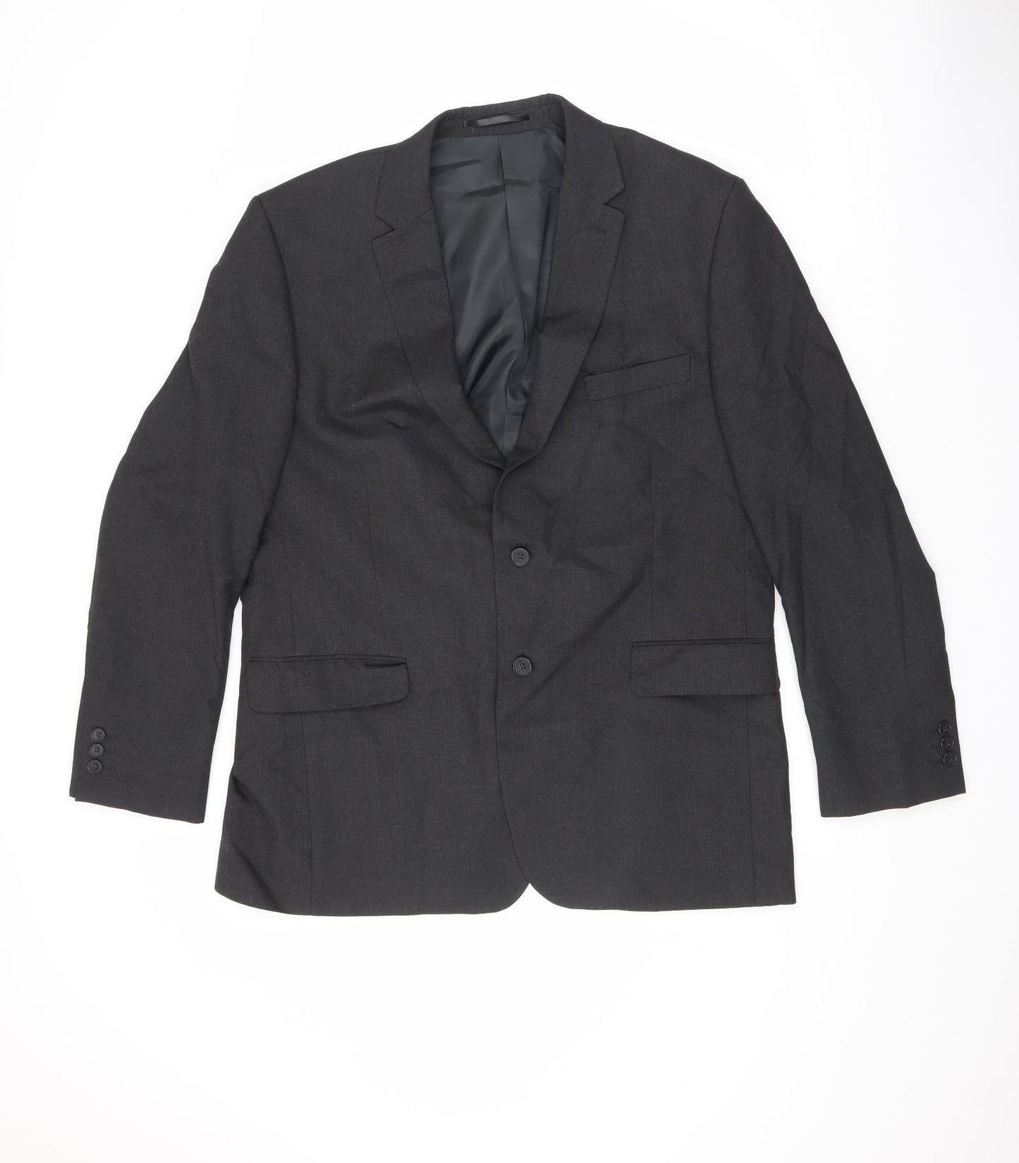 Mens UK Size 44 Karl Jackson Regular Black Suit Jacket