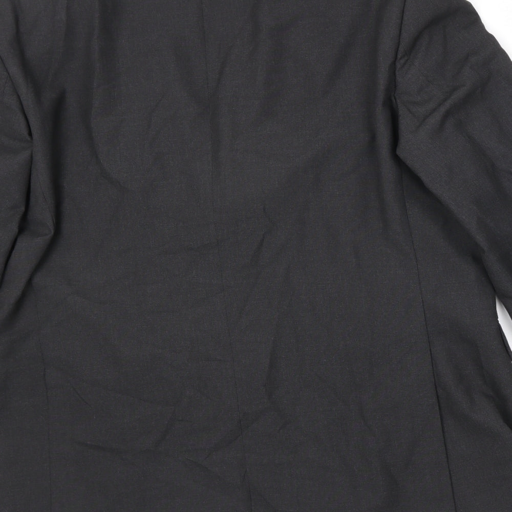 Mens UK Size 44 Karl Jackson Regular Black Suit Jacket