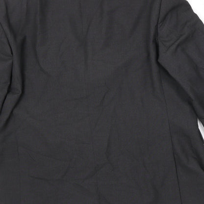 Mens UK Size 44 Karl Jackson Regular Black Suit Jacket