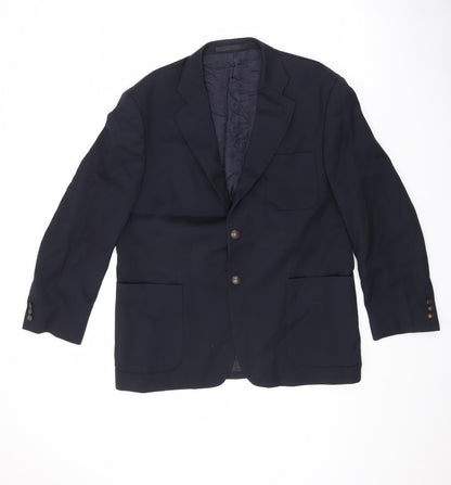 Mens UK Size 42 Marks and Spencer Regular Black Suit Jacket