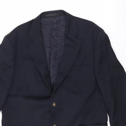 Mens UK Size 42 Marks and Spencer Regular Black Suit Jacket