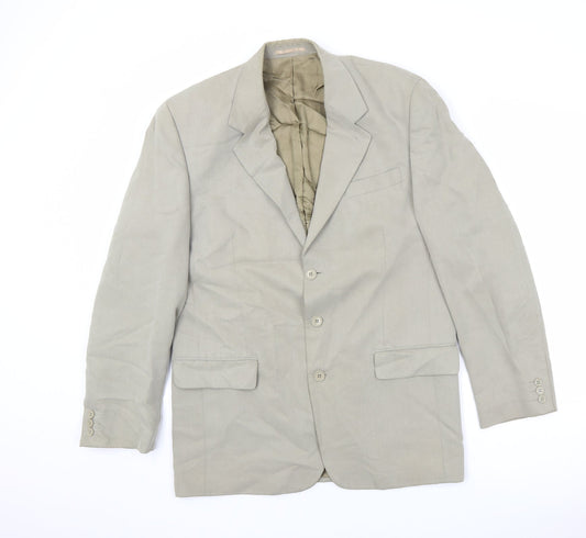 Mens UK Size 40 NEXT Regular Beige Suit Jacket